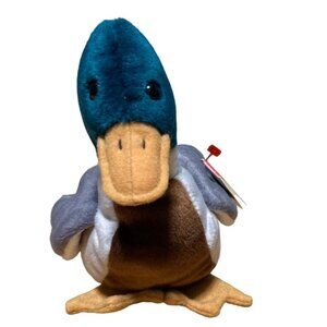 Ty Beanie Baby Jake The Mallard Duck Plush Toy Collectible 1997 Original Baby Wi
